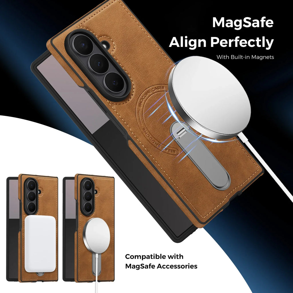 Leather Stand Case with MagSafe