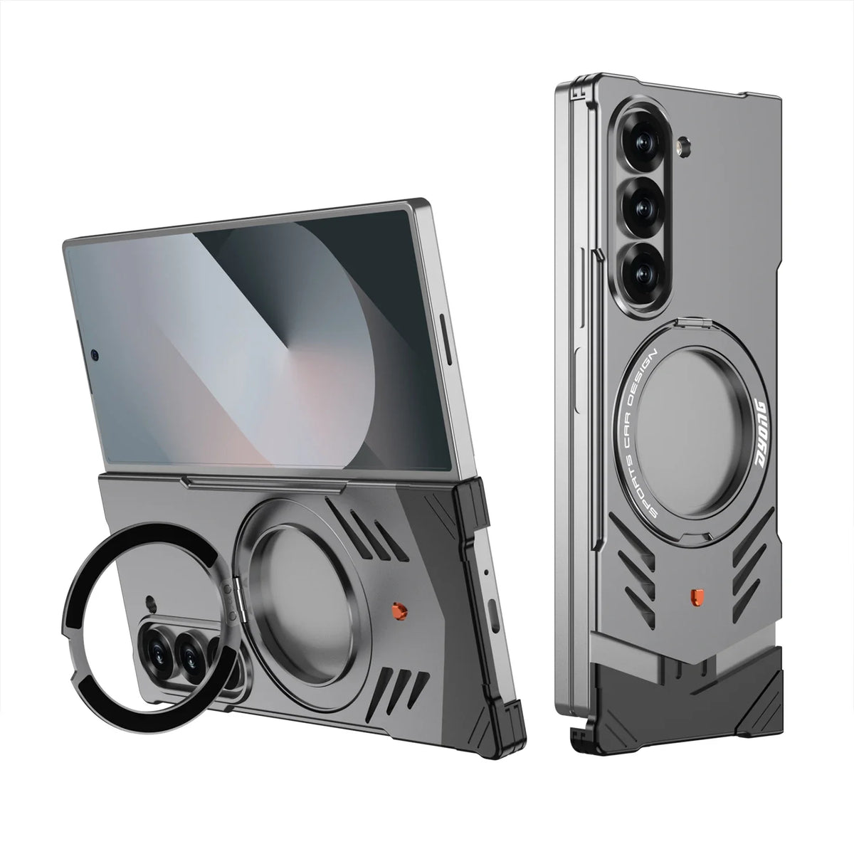 Premium Metal Kickstand Case