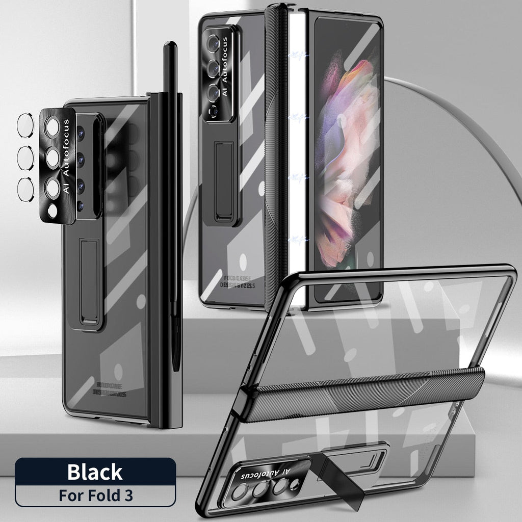 Transparent Case With S Pen For Samsung Galaxy Z Fold 4