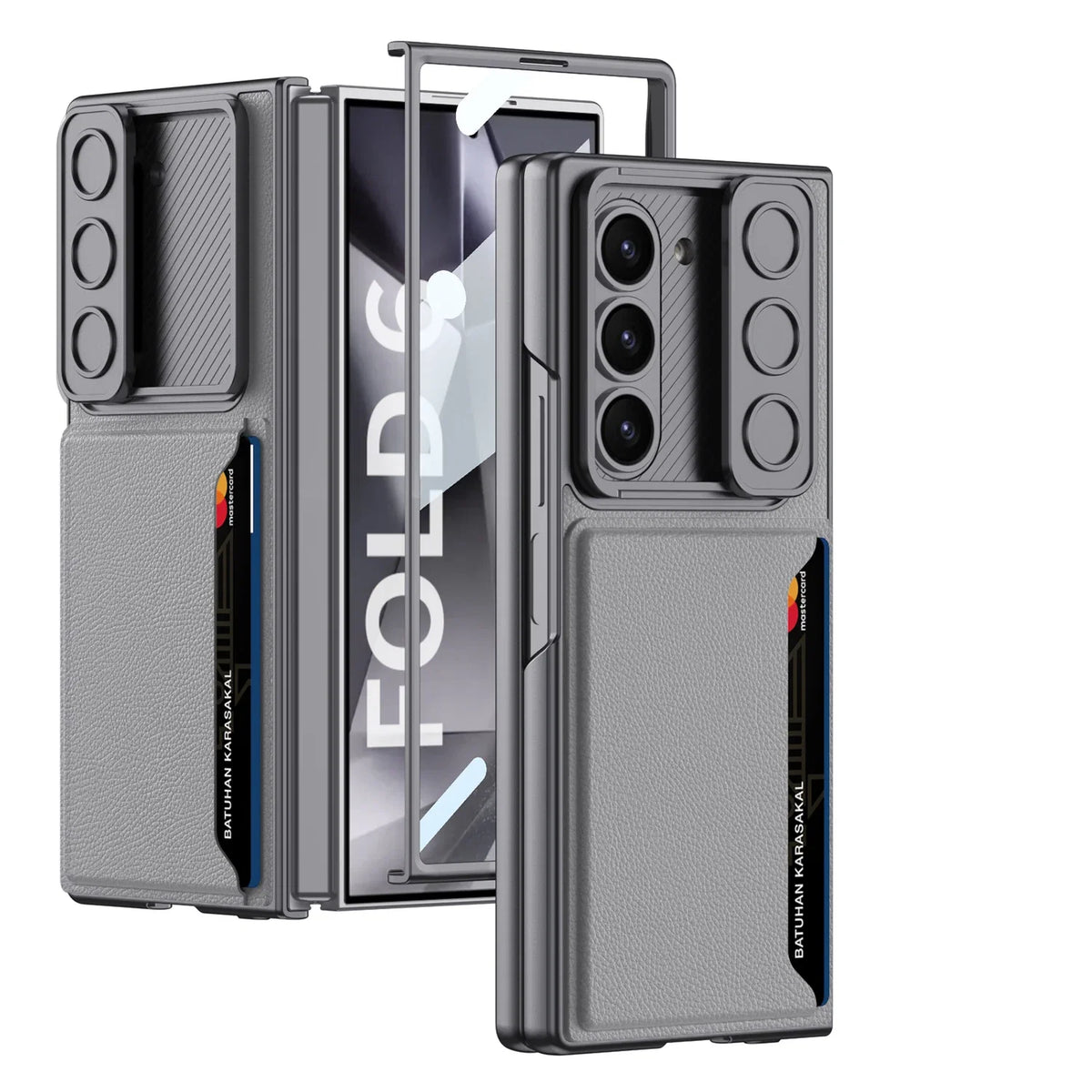 Shockproof Case with Card Slot for Samsung Galaxy Z Fold 6
