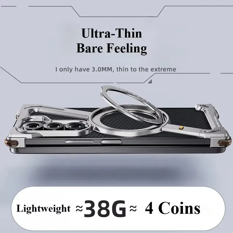 Metal Armor Kickstand Case