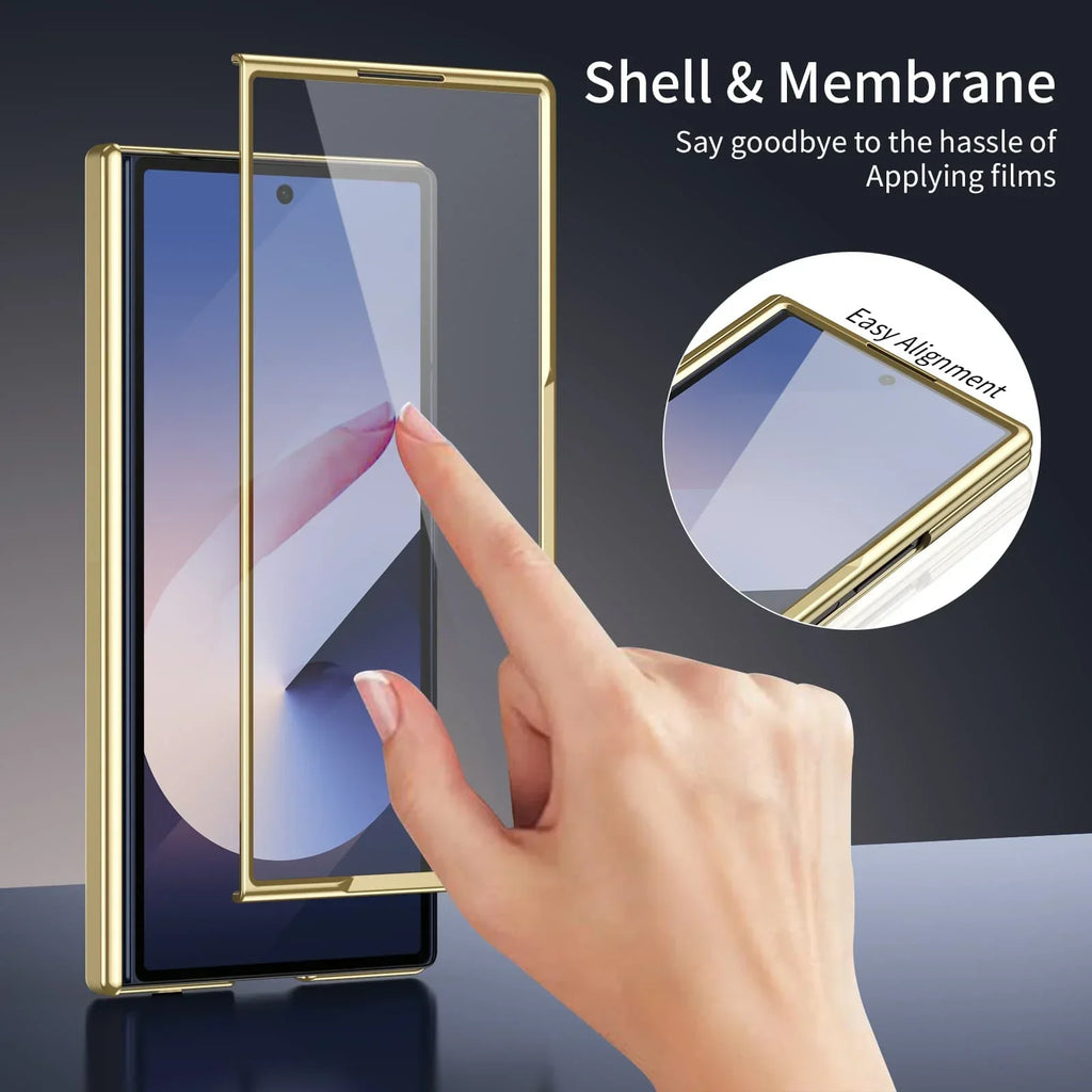Slim Magnetic Leather Case