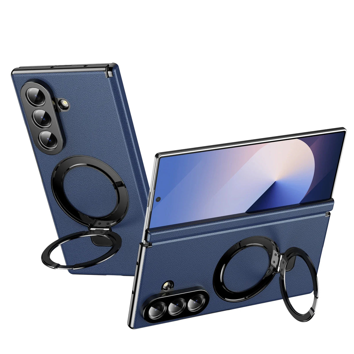 Leather Case with Magsafe Ring Stand