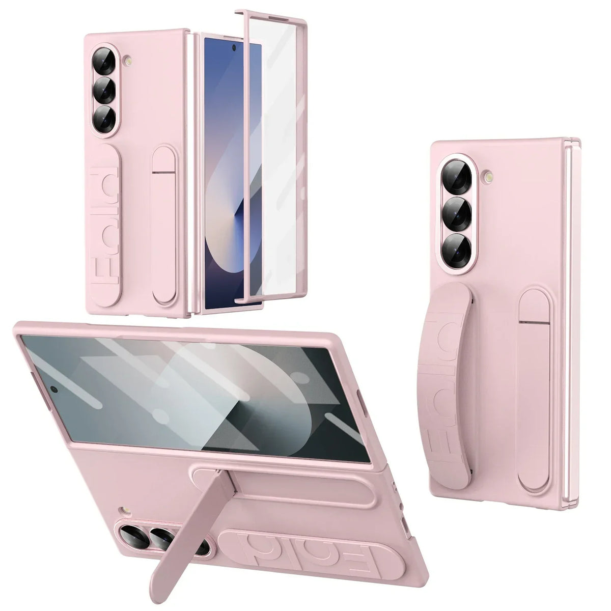 Shockproof Wrist Strap Case with Stand
