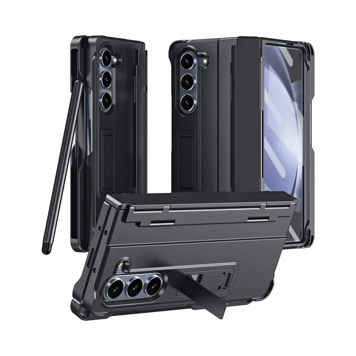 Full Protection Case with Touch Pen & Screen Protector For Samsung Galaxy Z Fold 6