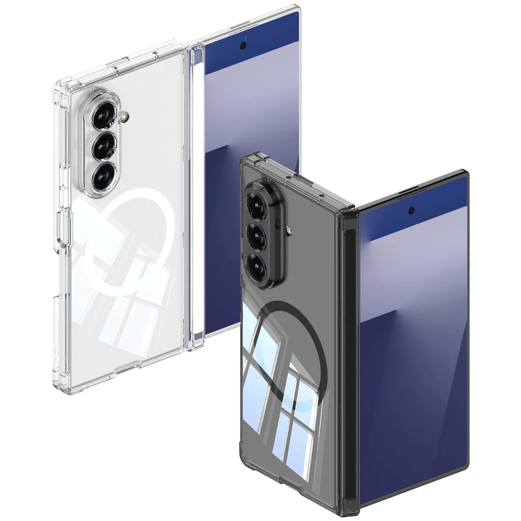 Clear Magnetic Shockproof Case For Z Fold