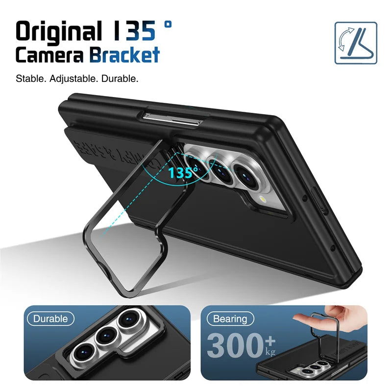 Rugged Grip Case with Kickstand