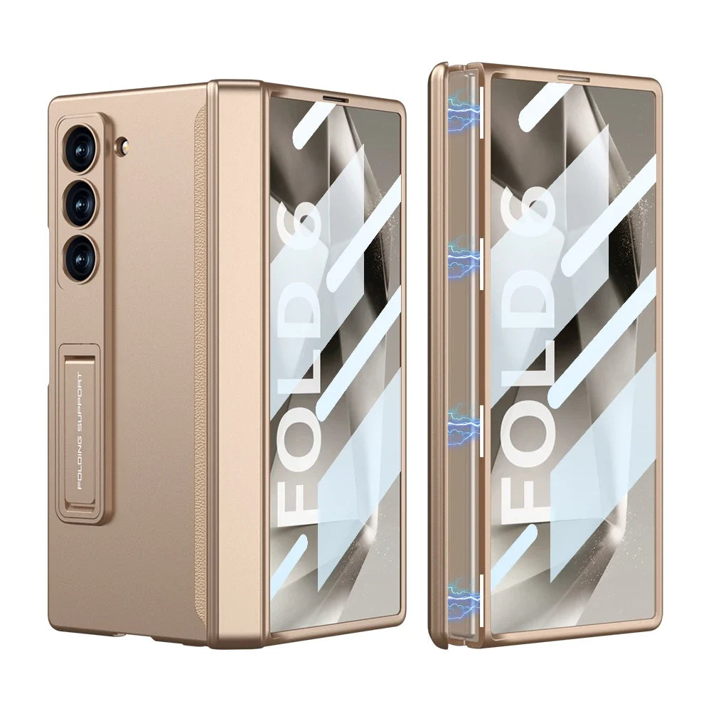 Shockproof Case with Magnetic Hinge Protection for Samsung Galaxy Z Fold 6