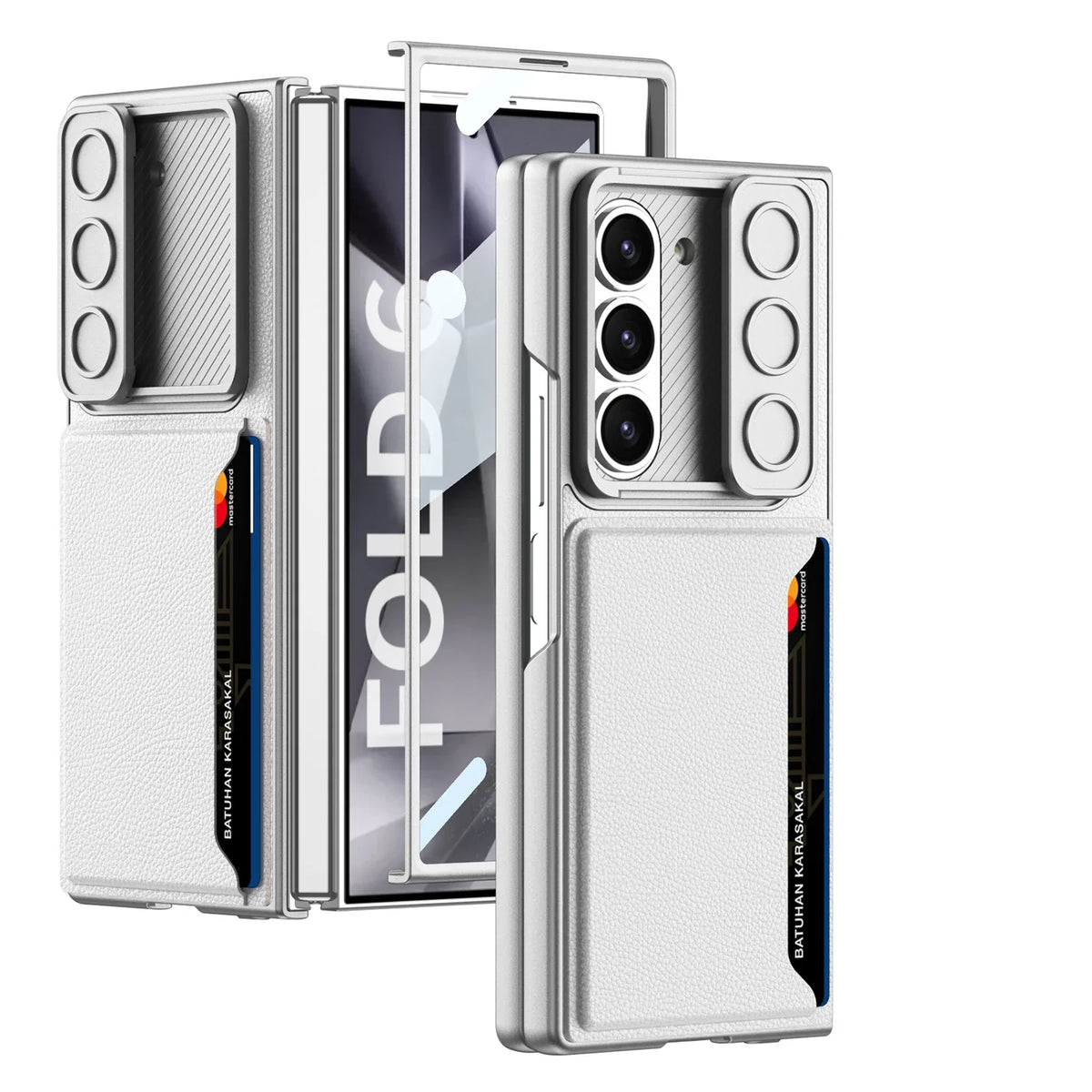 Shockproof Case with Card Slot for Samsung Galaxy Z Fold 6