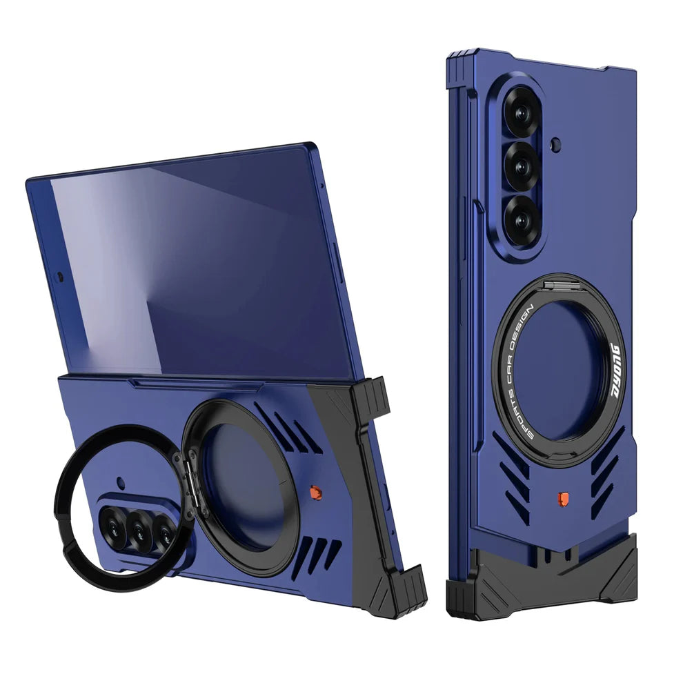 Premium Metal Kickstand Case